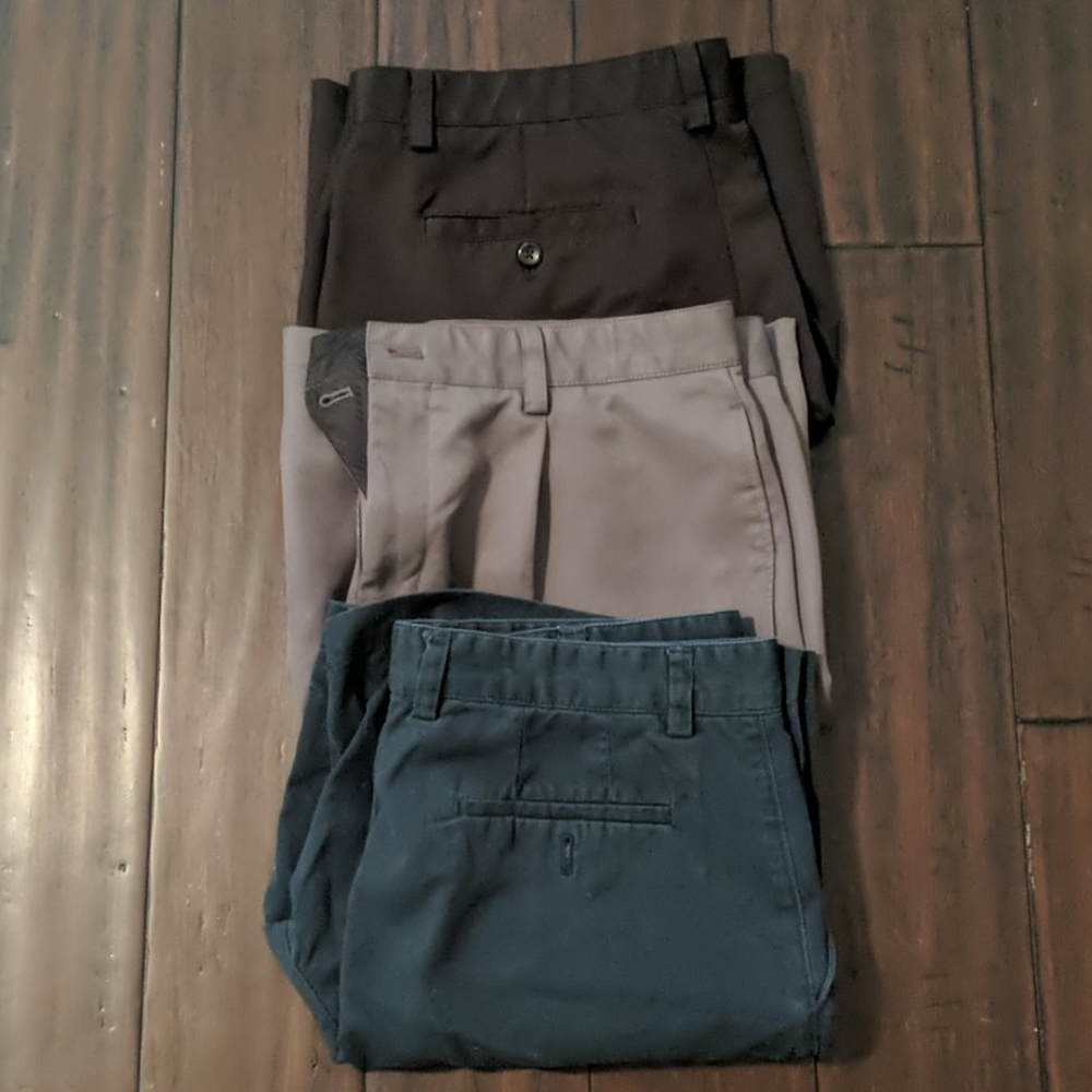 (3) Van Heusen men's shorts sz 34